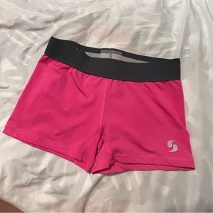 6 gymnastic shorts
